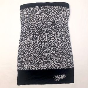 SOCAL leopard print tube top